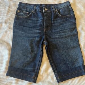 PRADA Bermuda style Jean Shorts